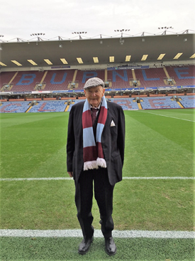 Norman Bannister 92 resident at The Grange Care Home